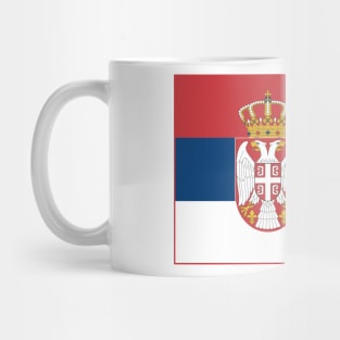 Flag of Serbia Mug